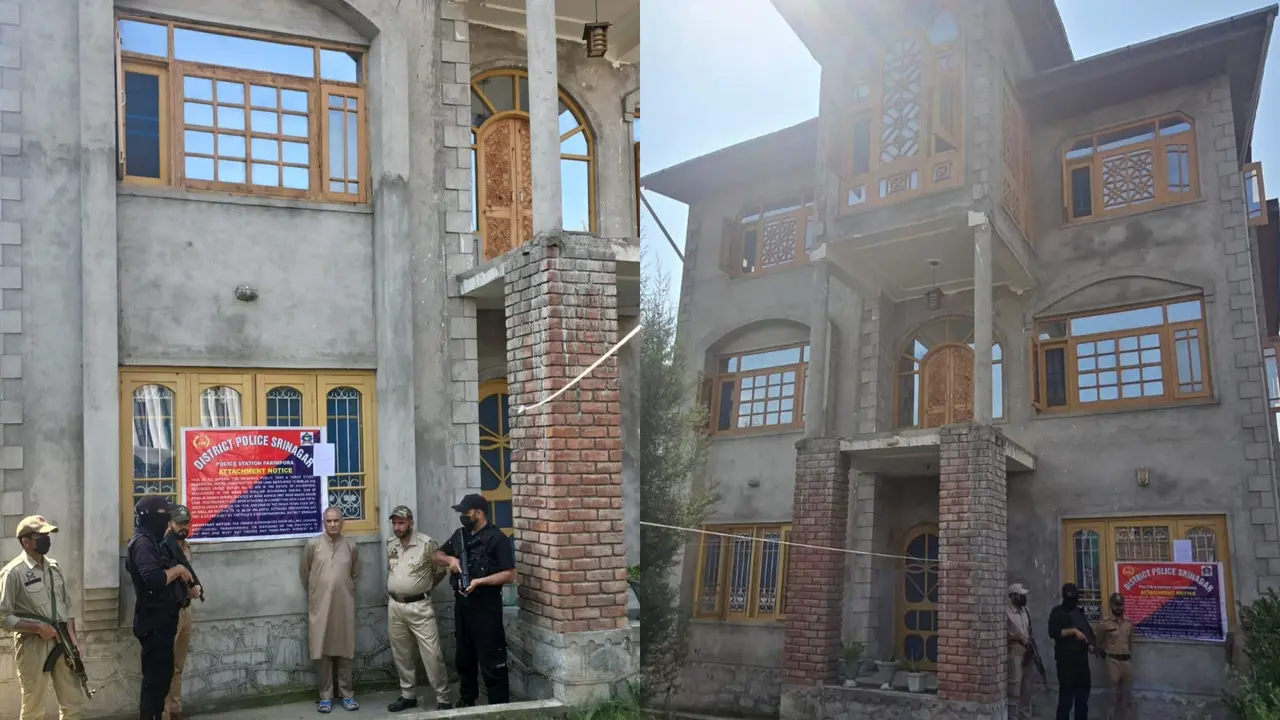 Sajad Gul's Family Fortune Seized: Srinagar Police Crush LeT Terrorist's Rs.2 Cr Empire Sajad Gul's Family Fortune Seized