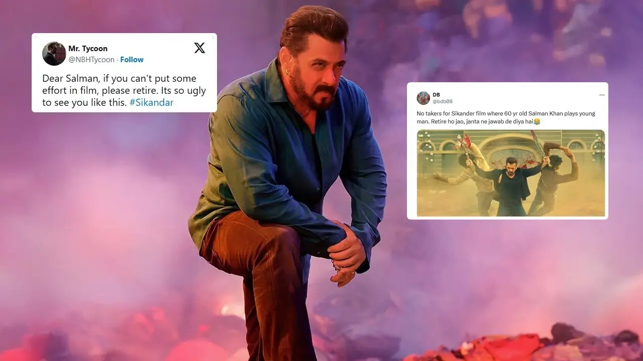 Sikandar: Retirement Calls For Salman Khan Grows As Film Heads For Flop Show Salman Khan being slammed for Sikandar.