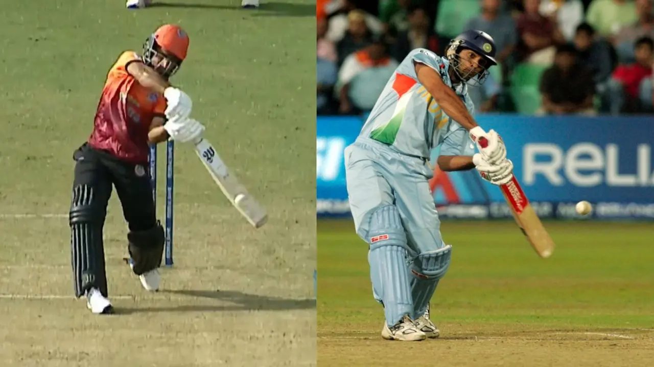 Salman Nizar heroic knock in kcl 2025 hits 11 sixes of 12 balls 40 runs in last over