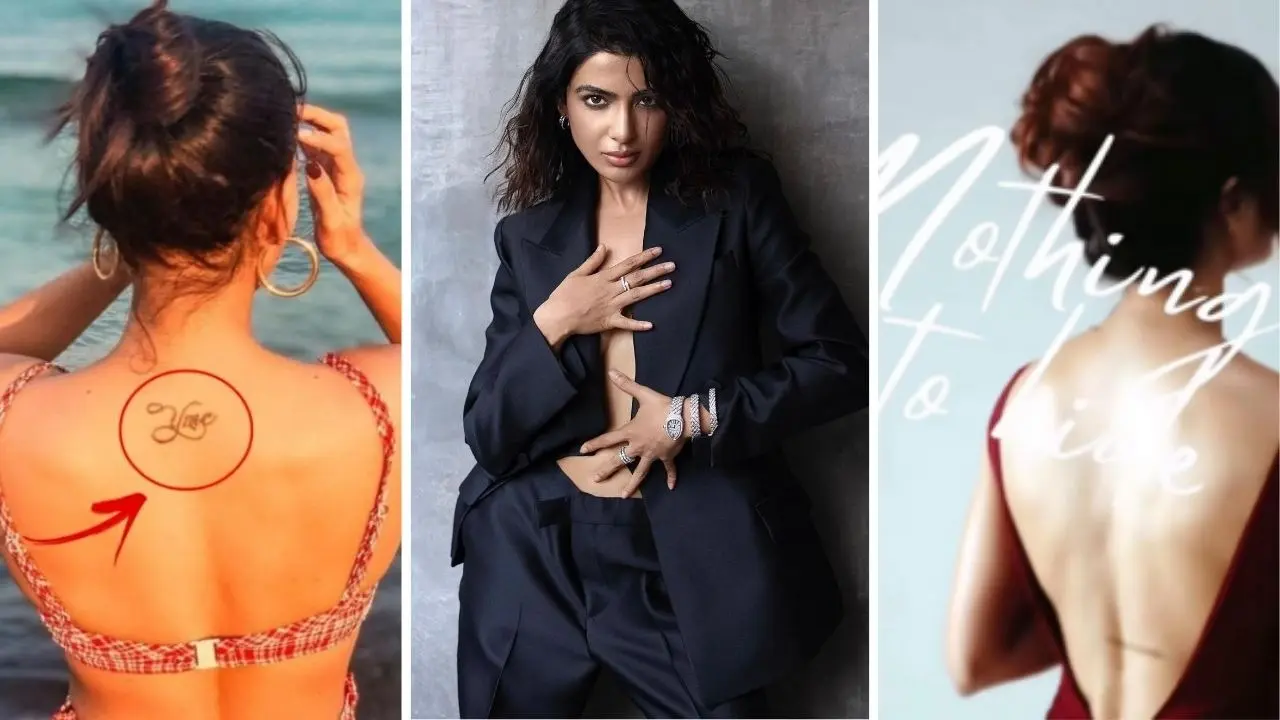 Samantha Ruth Prabhu Gets Rid Of Tattoo With Ex-husband Naga Chaitanya Connection As Dating Rumours With Raj Nidimoru Gain Pace