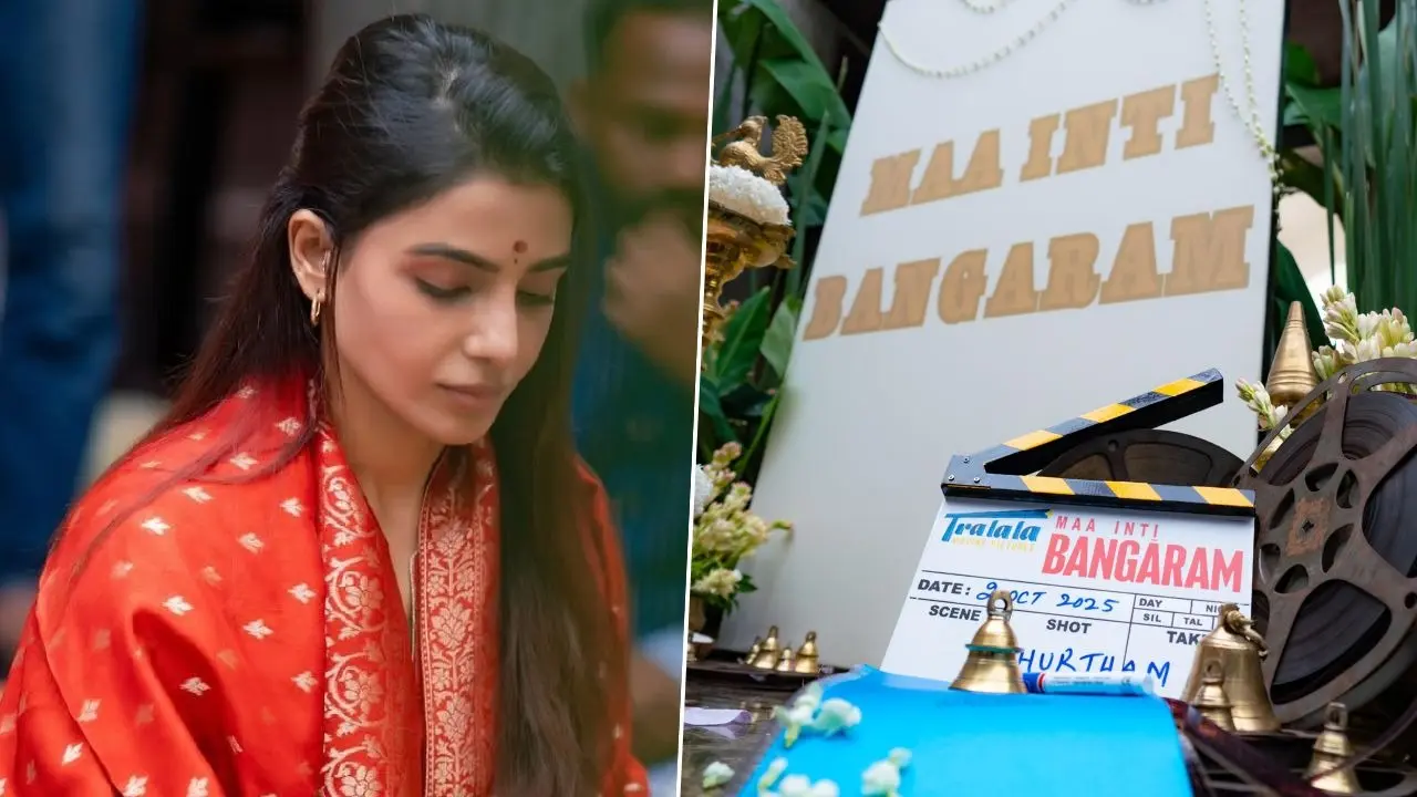 Samantha Ruth Prabhu's 'Maa Inti Bangaram' goes on floors