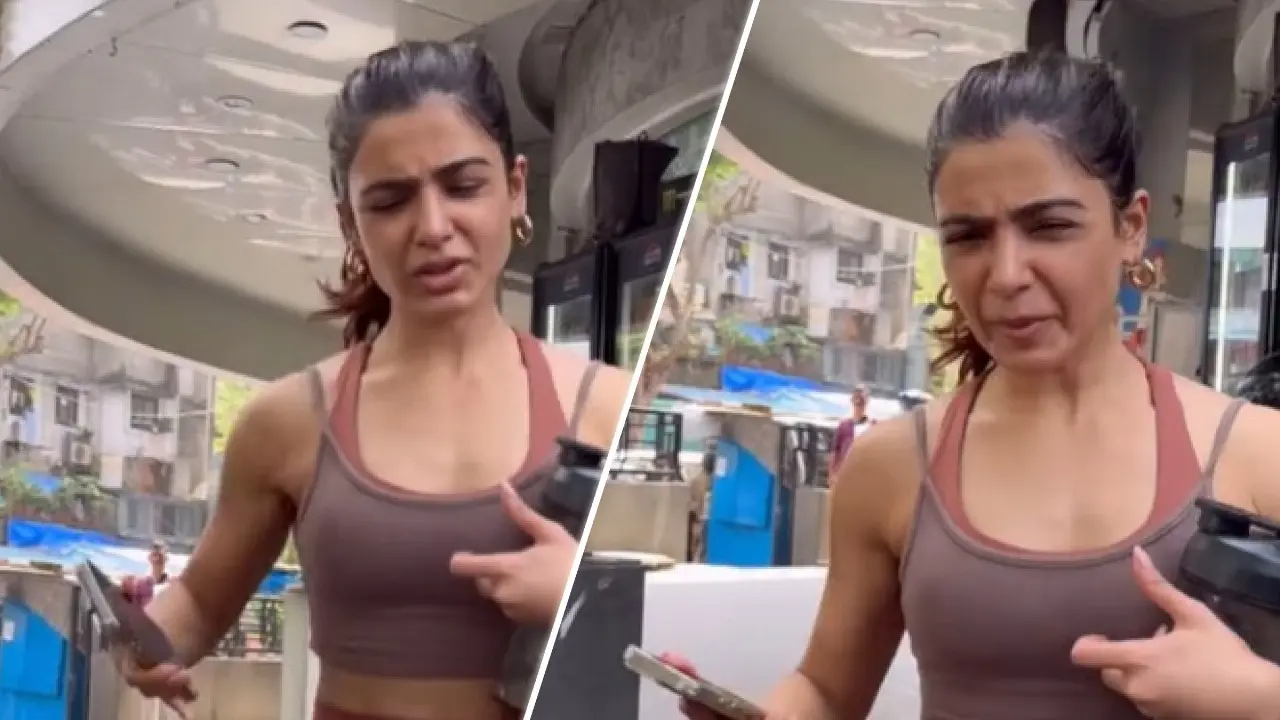 Samantha Ruth Prabhu's viral video