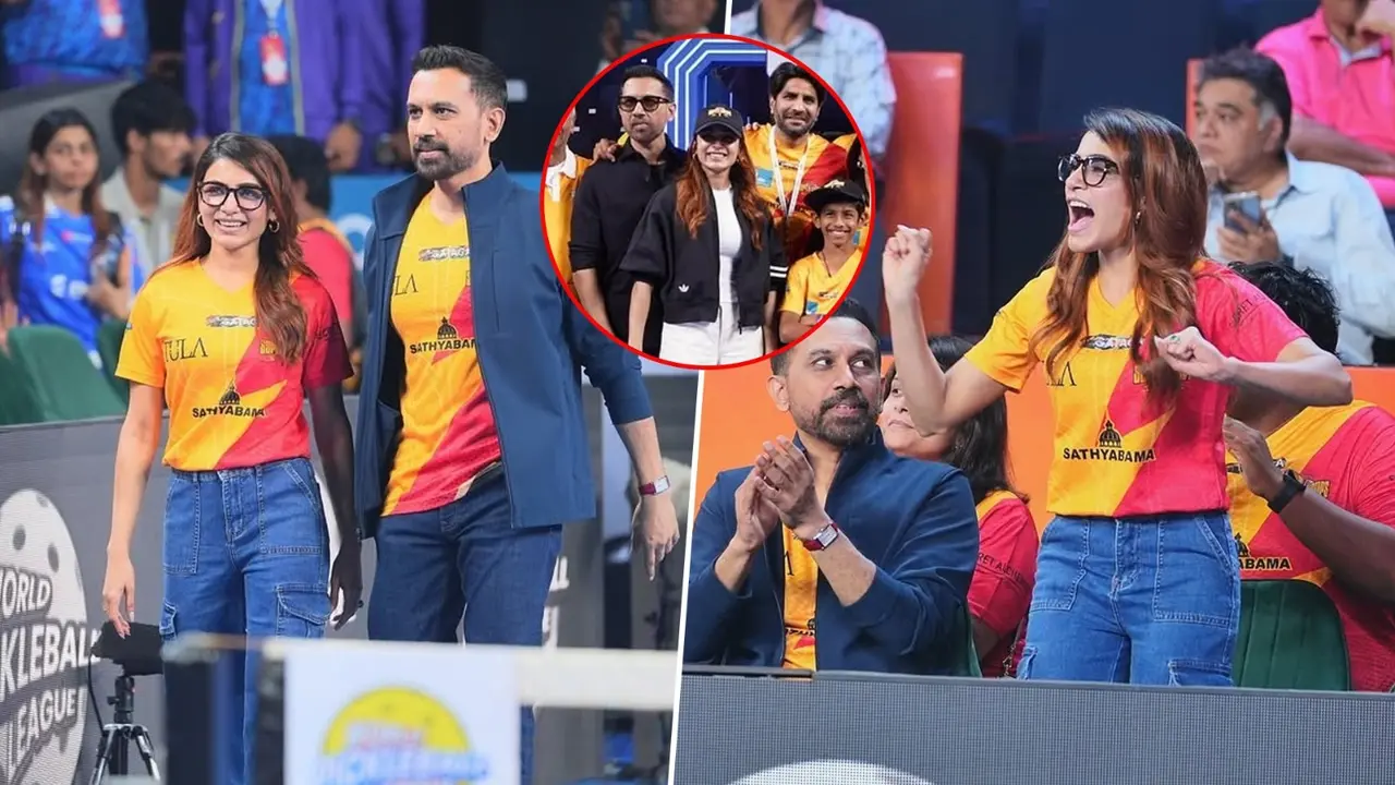 Samantha sparks dating rumours with Citadel Hunny Bunny director