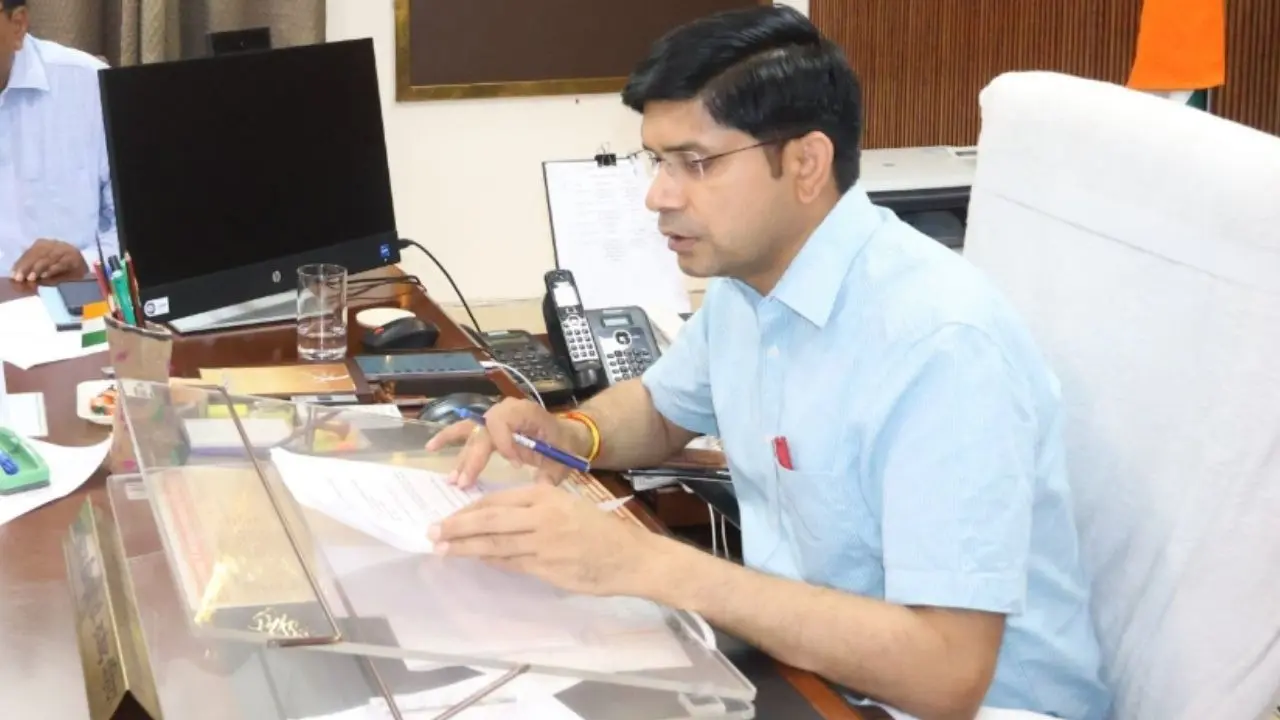 Sambhal DM Rajendra Pensia