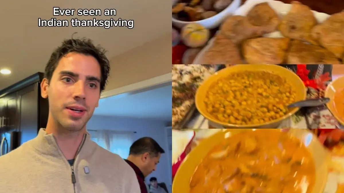 Samosa & Biryani On Thanksgiving?: US Man Swaps Thanksgiving Turkey For Indian Food | VIRAL VIDEO