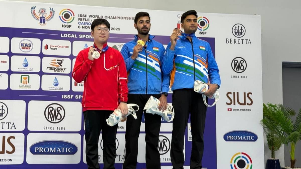 Samrat Rana, Varun Tomar Secure Double Podium For India At ISSF World Championships