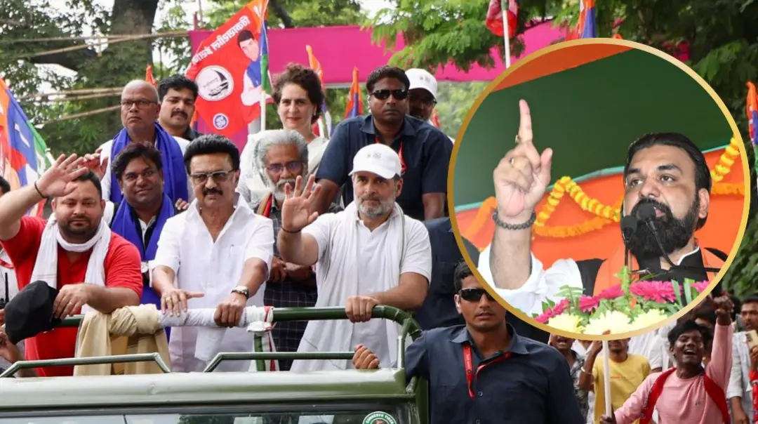 Samrat Chaudhary on M.K. Stalin