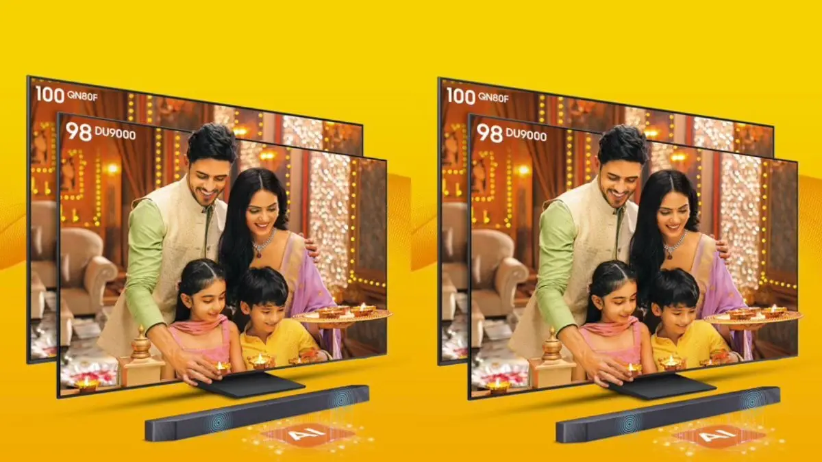 Samsung Announces Free Soundbar or AI TV Offer With Big-Screen Purchases in India Samsung Announces Free Soundbar or AI TV Offer