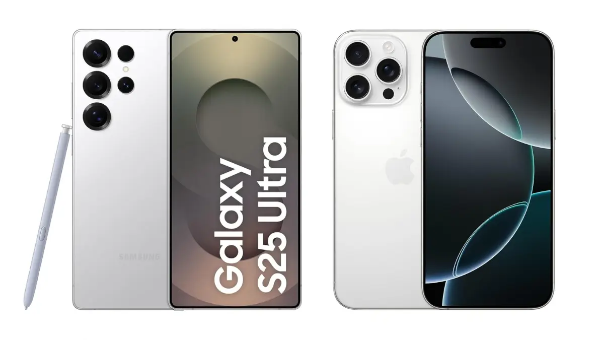 samsung galaxy s25 ultra vs iphone 16 pro max
