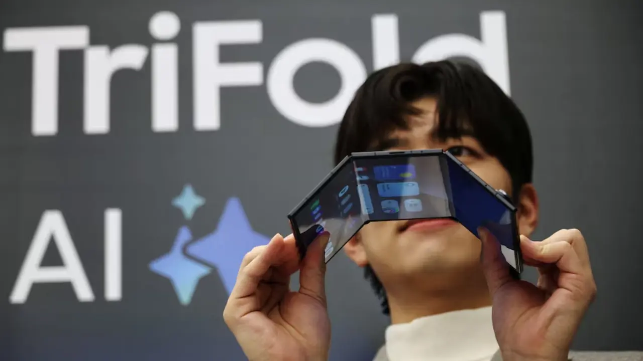 Samsung Unveils First Multi-Folding Phone As Competition Set To Heat Up
