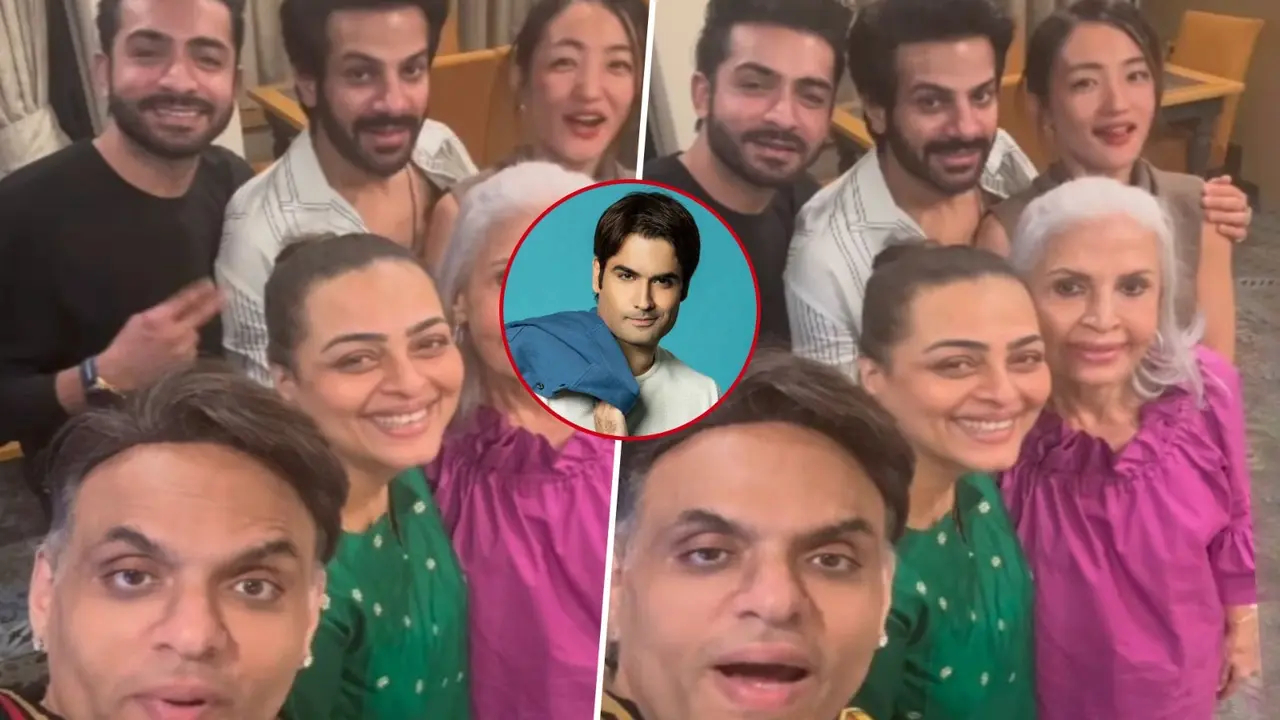 Not Sponsored: Sandiip Sikcand Trolls Vivian Dsena As He Parties With Bigg Boss 18 Winner Karan Veer Mehra And Others Sandip Sikcand's party with Bigg Boss 18 participants