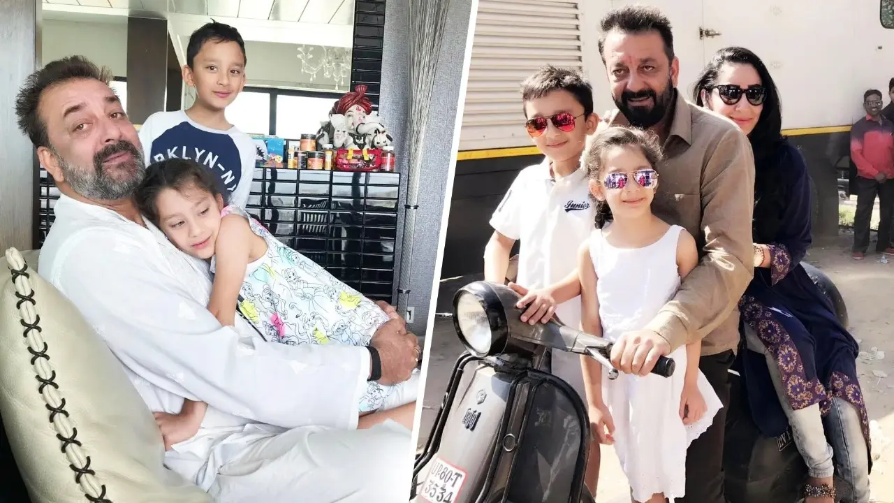 Sanjay Dutt Shares Heartfelt Birthday Message For His Twins Shahraan, Iqra Sanjay Dutt's Heartfelt Birthday Message for Twins Iqra and Shahraan