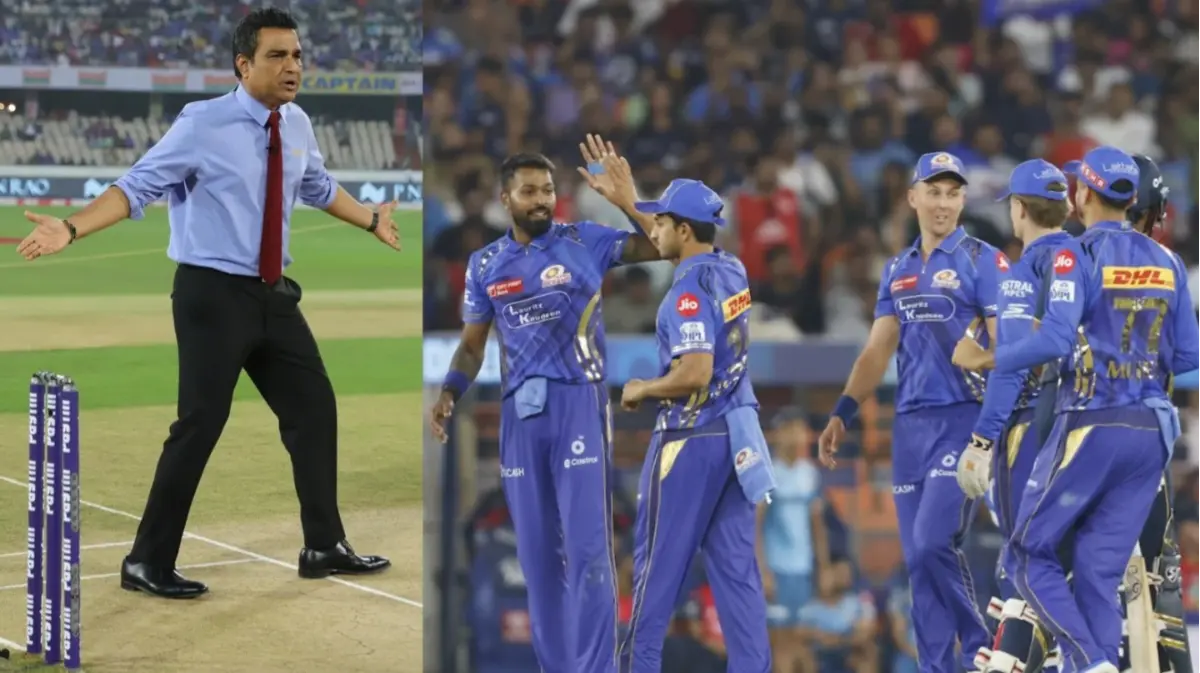 Sanjay Manjrekar and Team Mumbai Indians