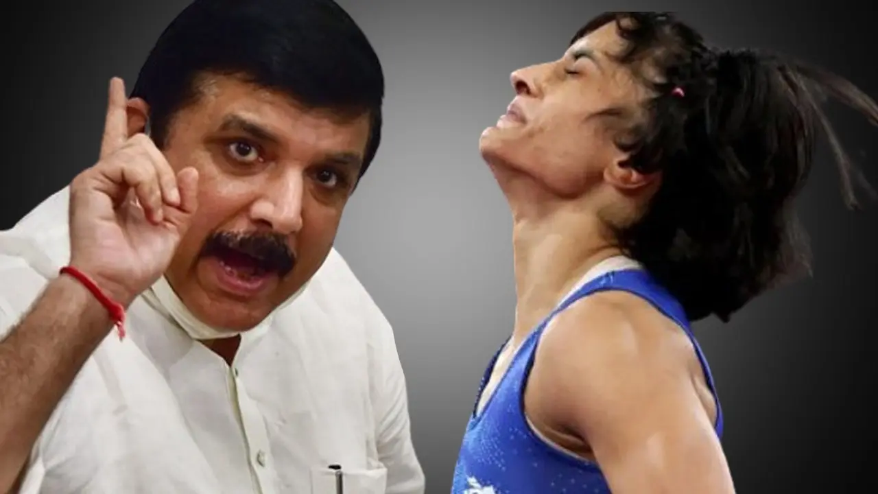 Vinesh Phogat Disqualified: 'ये विनेश का नहीं देश का अपमान है, भारत करें हस्तक्षेप'- संजय सिंह Sanjay Singh on Vinesh Phogat Disqualified