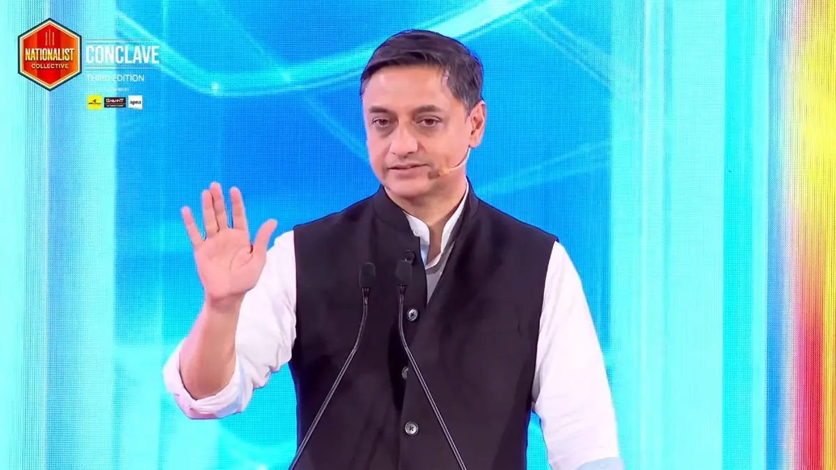 'Aatmanirbhar Bharat': Economist Sanjeev Sanyal Urges Outward Push For Exports & Geopolitical Gains Sanjeev Sanyal at the third edition of Nationalist Collective Conclave hosted by Republic Media Network.