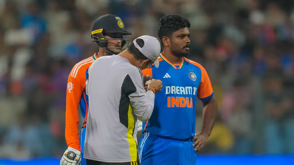 Sanju Samson Out Of Action For Weeks After Finger Fracture