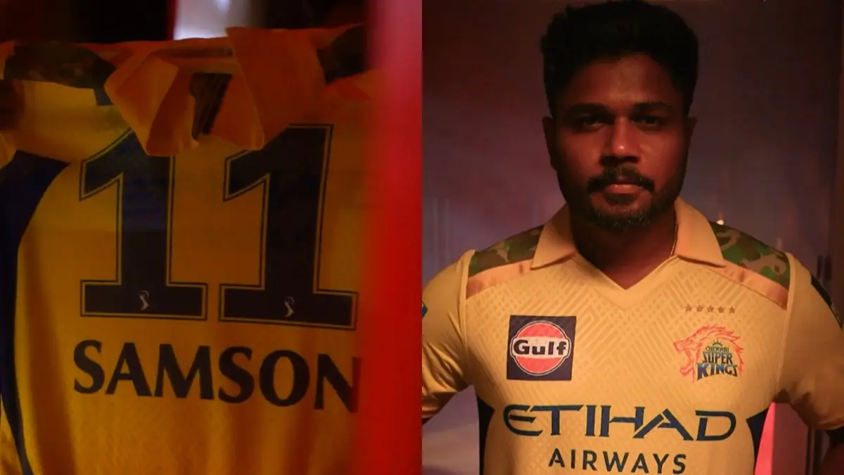 WATCH | Sanju Samson Officially Assigned Jersey Number By Chennai Super Kings Following Major IPL Trade Sanju Samson