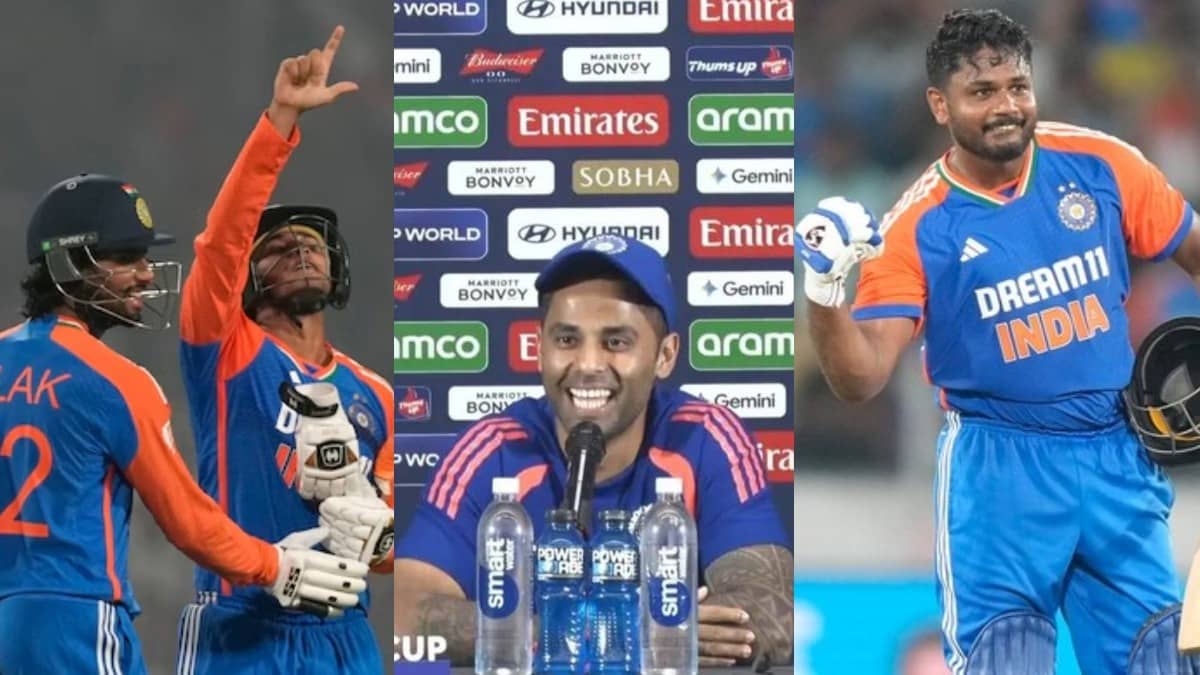 Sanju Samson, Abhishek Sharma, Tilak Varma, Suryakumar Yadav