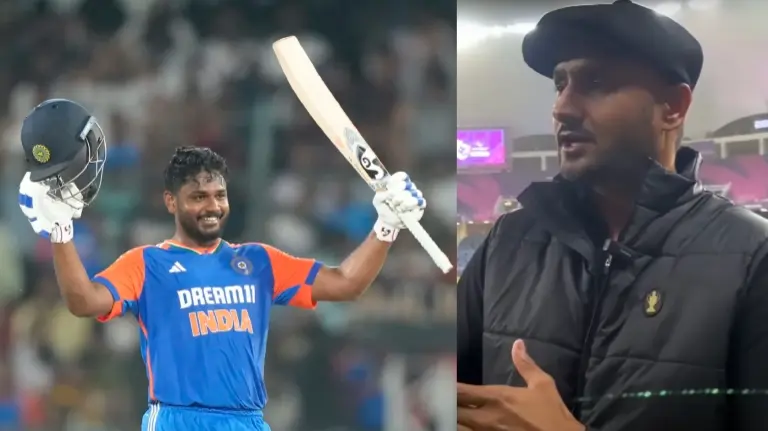 'Feel Bad For Him': Harbhajan Singh Questions Sanju Samson's Exclusion From IND's CT 2025 Squad With Blunt Remark Sanju Samson and Harbhajan Singh