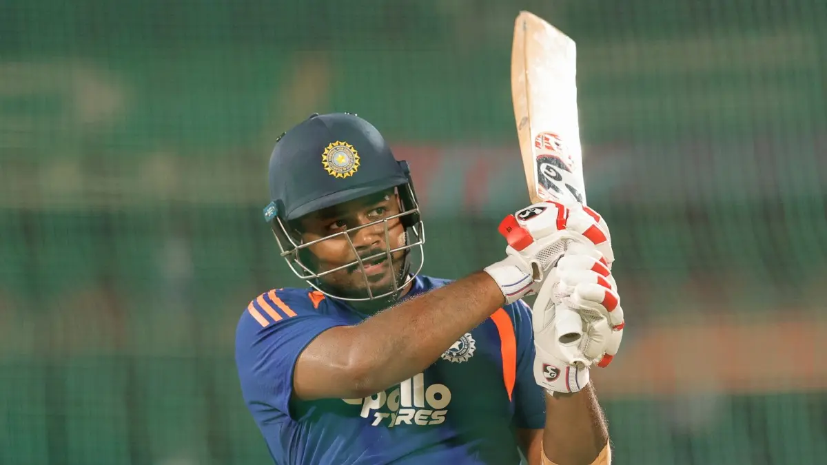 Sanju Samson Likely To Replace Unwell Abhishek Sharma; Check India's Predicted Playing XI For T20 World Cup 2026 Clash vs Namibia Sanju Samson in a practice session