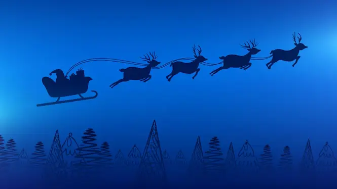 Santa's Sleigh is the Most Tracked On Flight Radar App On Christmas Eve Santa's Sleigh On Flight Radar On Christmas Eve