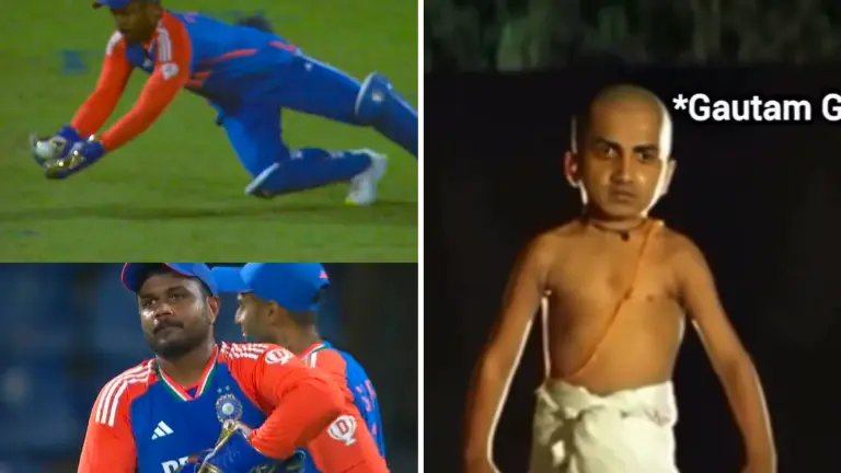 Sanju Samson Memes Crash the Internet as He Drops Crucial Catch After Getting Out for Duck Sanu Samson