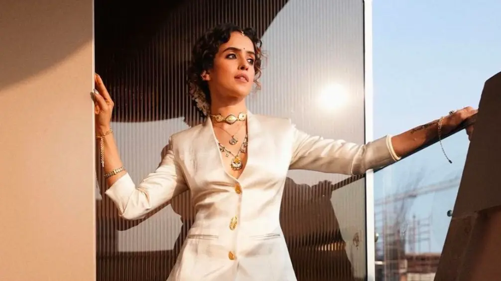 IFFI 2024: Sanya Malhotra’s Nayar Set Weaves Indian Heritage With Modern Style Sanya Malhotra graces IFFI 2024 in ethnic glam.