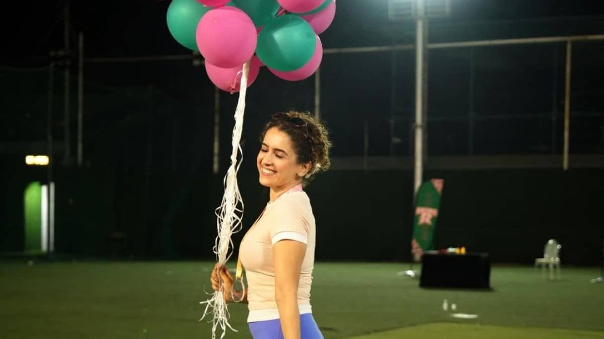 Sanya Malhotra Hosts Sports Carnival On Her 34th Birthday