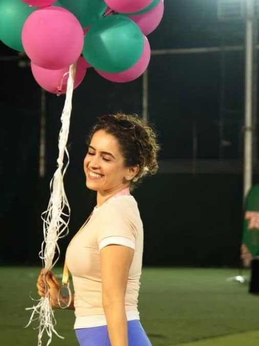 Sanya Malhotra Hosts Sports Carnival On Her 34th Birthday