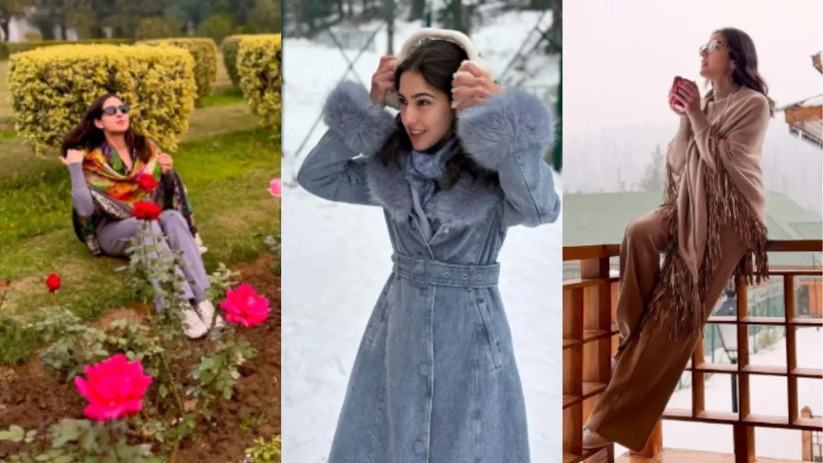 बॉर्नफायर से लेकर बर्फीली वादियों तक... सारा अली खान ने वेकेशन पर खूब किया एन्जॉय, सोशल मीडिया पर छाईं PHOTOS Sara Ali Khan