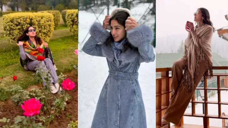 बॉर्नफायर से लेकर बर्फीली वादियों तक... सारा अली खान ने वेकेशन पर खूब किया एन्जॉय, सोशल मीडिया पर छाईं PHOTOS Sara Ali Khan