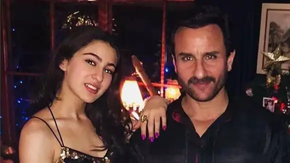 Sara Ali Khan and Saif Ali Khan