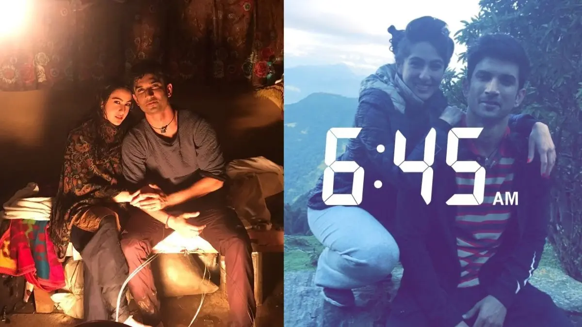 Sara Ali Khan Drops Unseen Pics With Sushant Singh Rajput