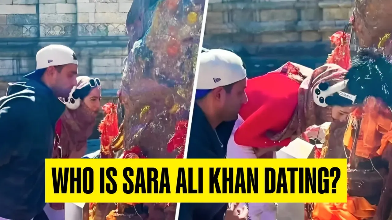 Meet Sara Ali Khan's Rumoured Boyfriend Arjun Bajwa-Youth Politician Who Has A Bollywood Connection Sara Ali Khan snapped in Kedarnath with a mystery man
