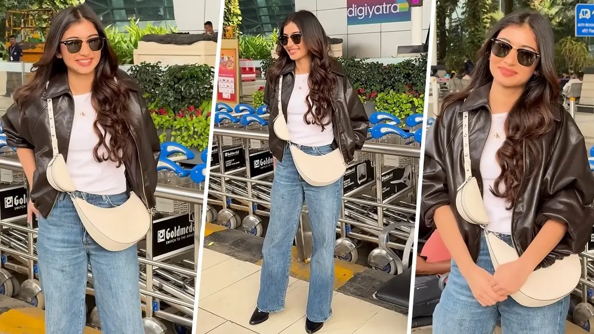 Sara Arjun's Airport Look Is An Affordable Pick For Winters Sara Arjun keeps it effortless in her latest airport spotting