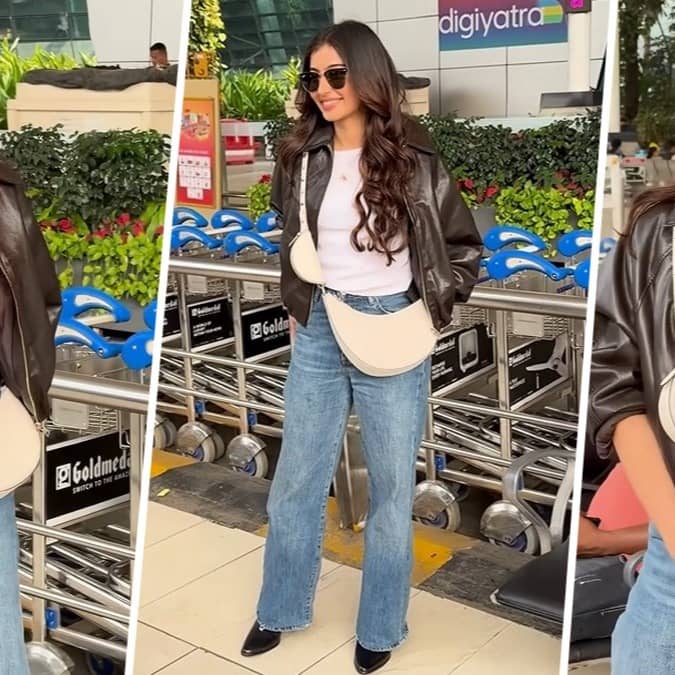 Sara Arjun keeps it effortless in her latest airport spotting
