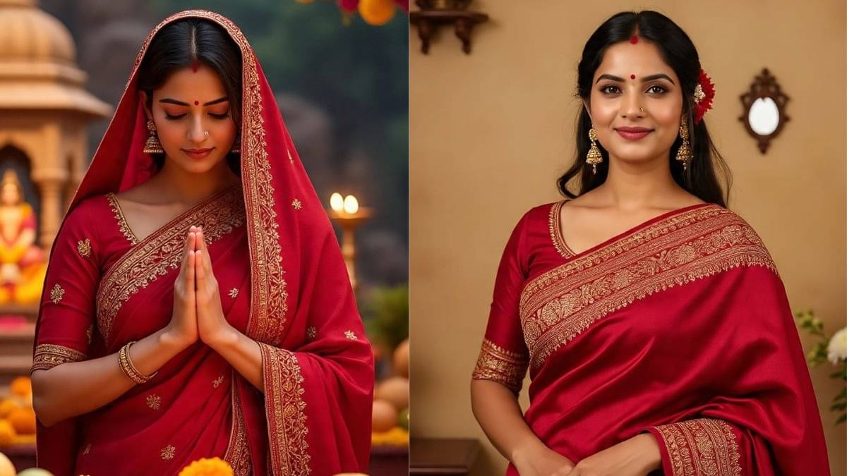 chhath puja 2025 latest saree designs for women