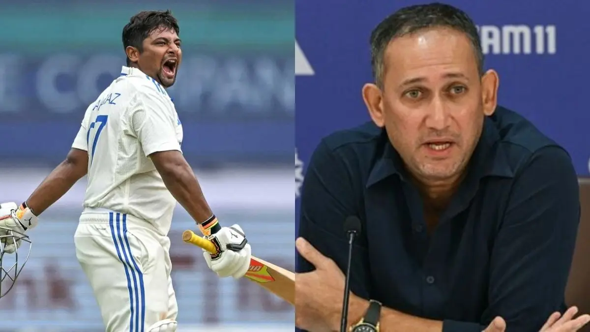 Sarfaraz Khan, Ajit Agarkar