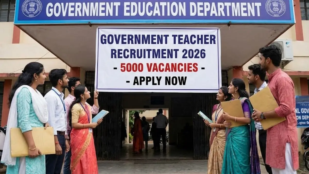 Sarkari Teacher Vacancy 2026