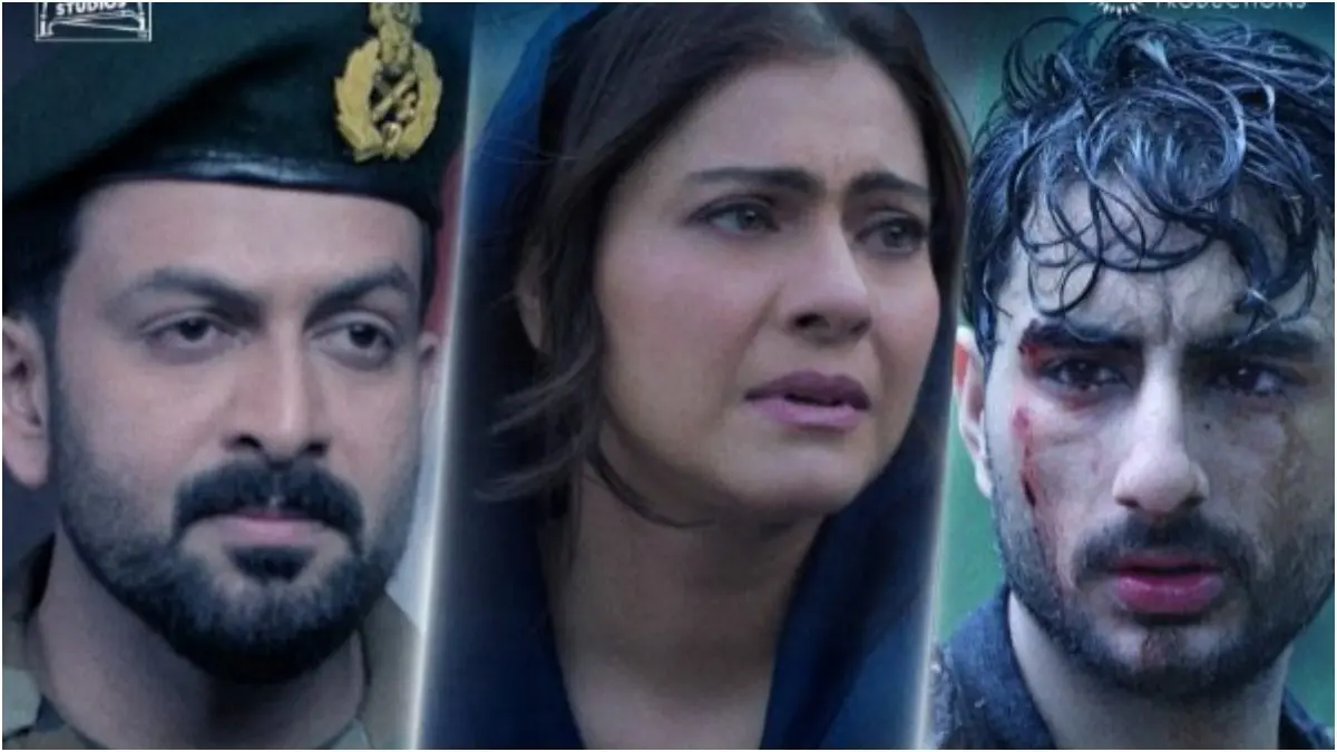 Sarzameen stars Prithviraj Sukumaran, Kajol and Ibrahim Ali Khan