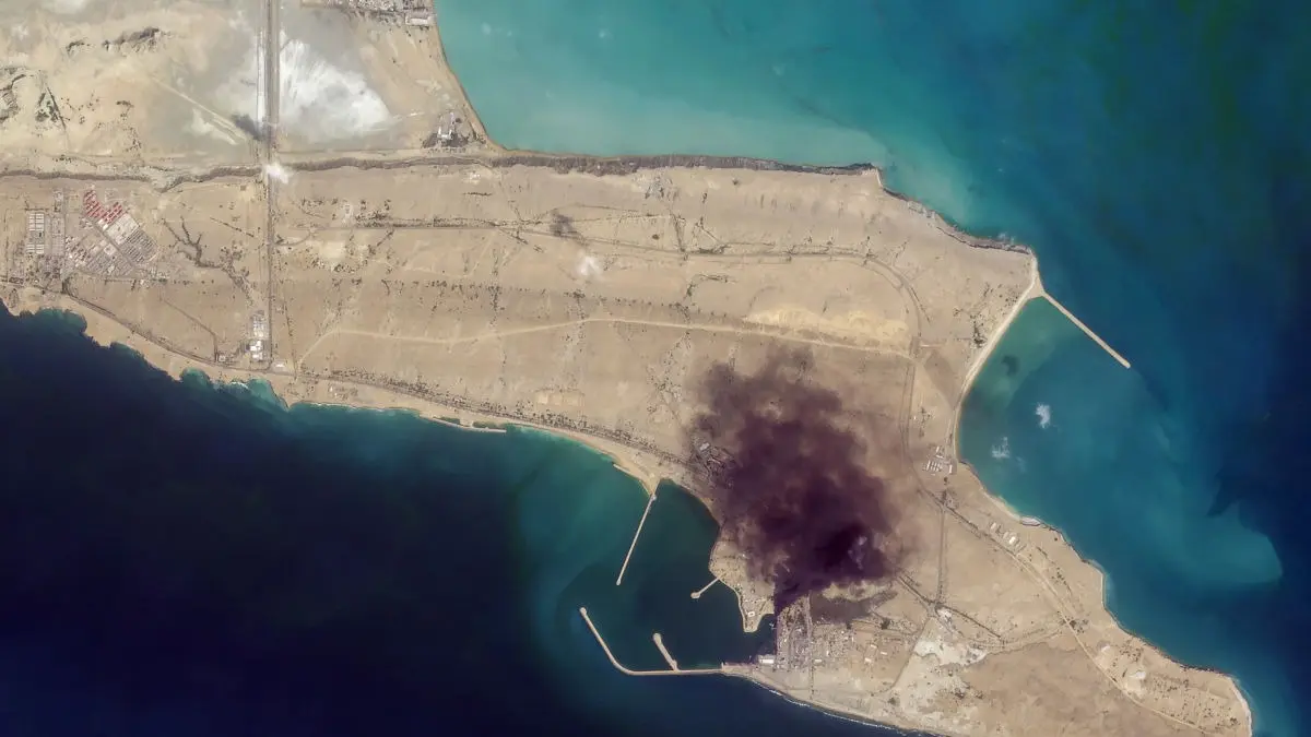 Satellite Images Show Rare Look Inside War-Torn Iran After U.S.–Israel Strikes & Retaliation | Take A Look Satellite image showing damage to Iran’s war-torn sites including Tehran compound and naval base after U.S.–Israel strikes