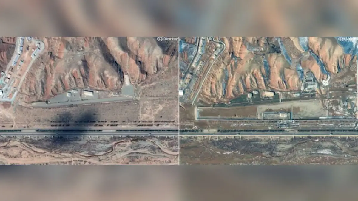 Satellite Images Reveal Rapid Repairs At Strategic Iranian Sites As Tehran Strengthens Defensive Installations Amid US Tensions Satellite Images Show Rapid Repairs At Strategic Iranian Sites As Tehran Strengthens Defensive Installations Amid US Tensions