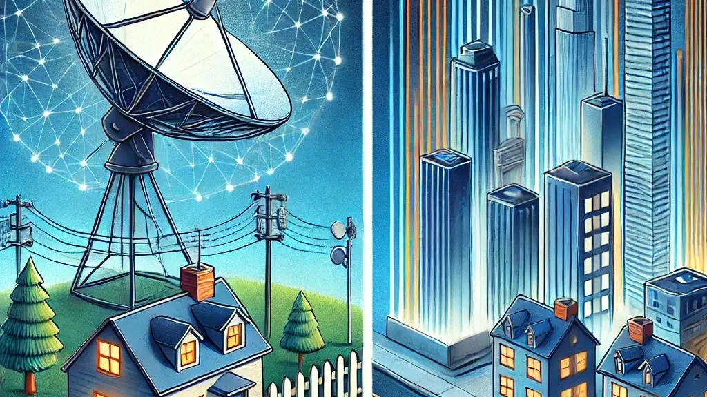 Satellite Internet vs. Normal Internet: Key Differences Explained Satellite Internet vs. Normal Internet: