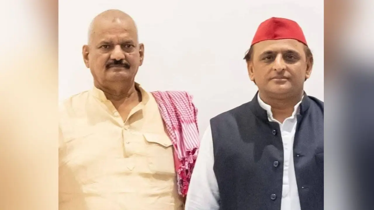 सुधाकर सिंह और अखिलेश यादव