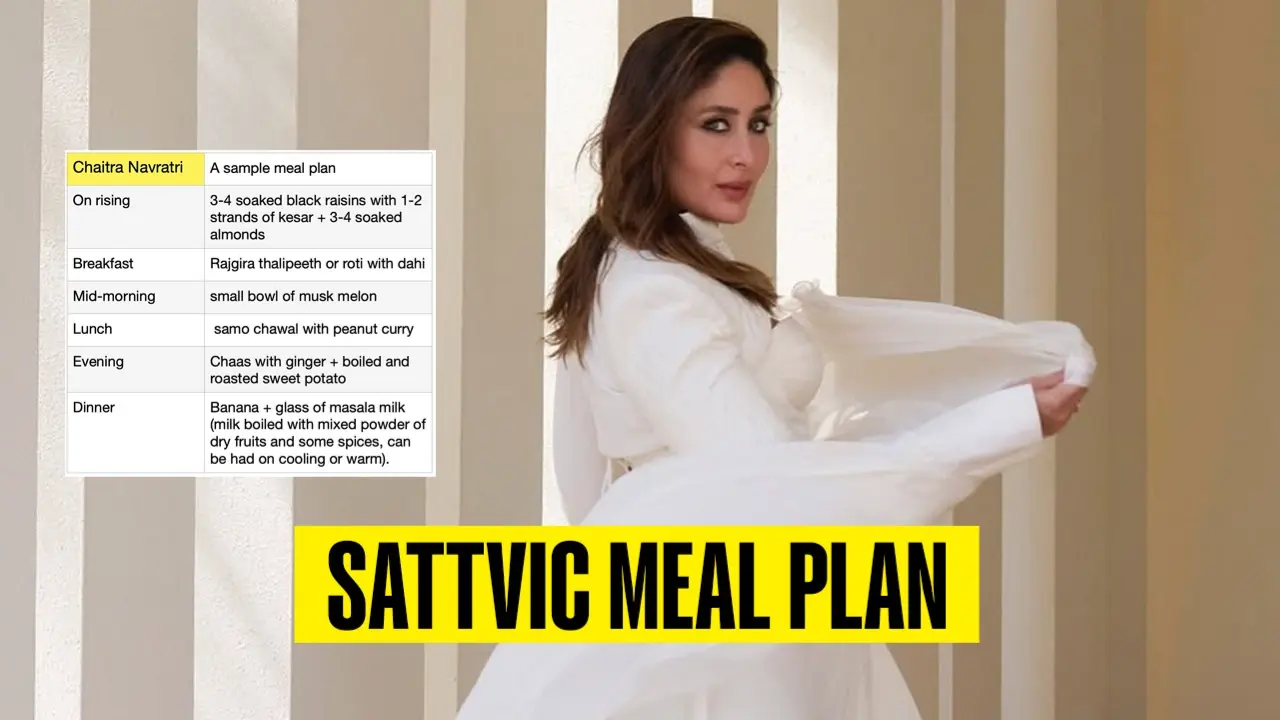 Kareena Kapoor’s Nutritionist Reveals Sattvic Meal Plan For A Light, Sweat-Free Summer Sattvic meal Plan.