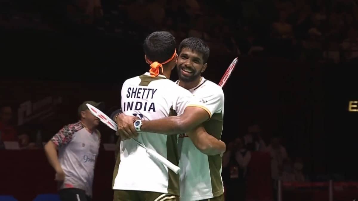 Satwiksairaj Rankireddy and Chirag Shetty 