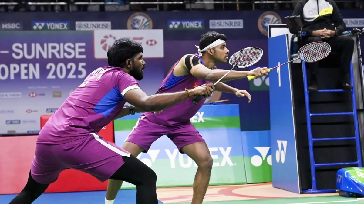 Satwiksairaj Rankireddy and Chirag Shetty