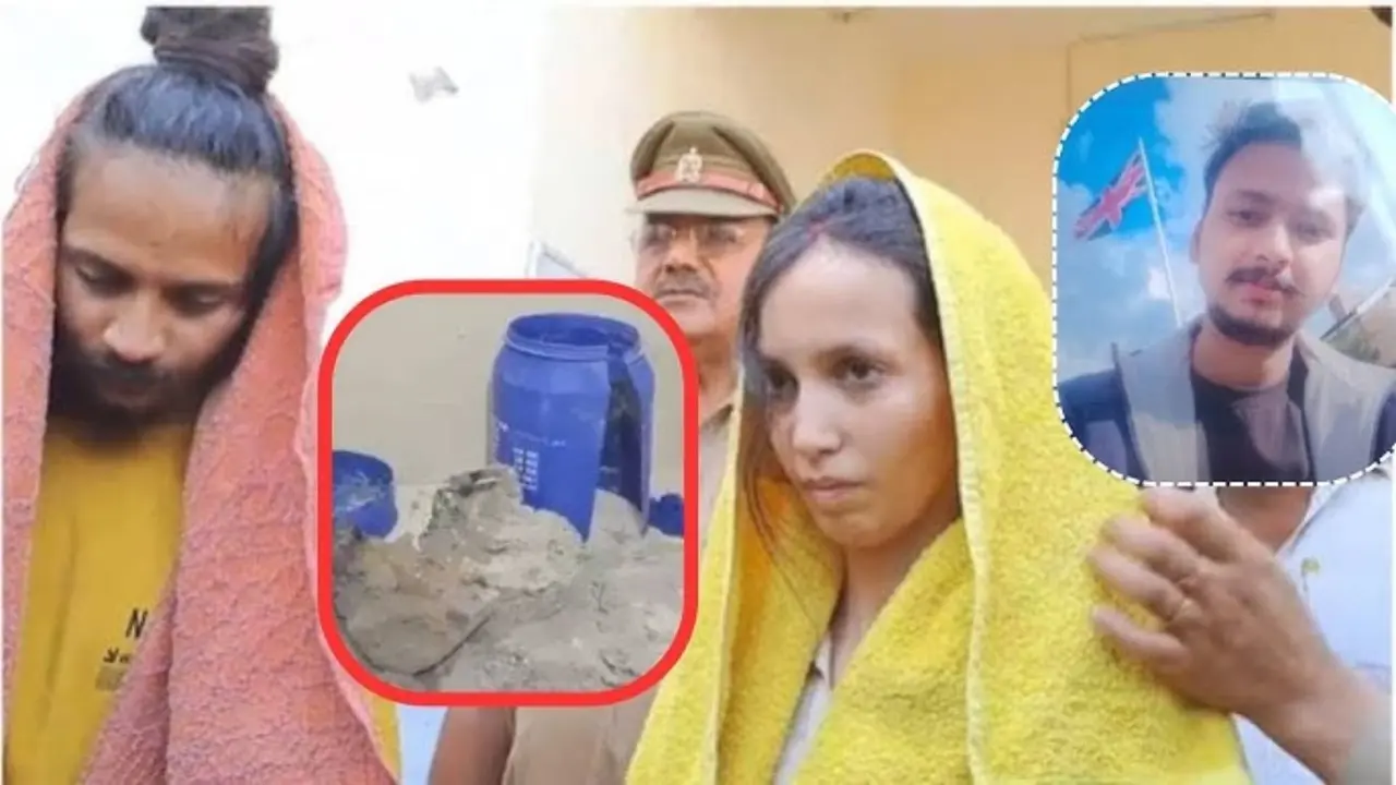 saurabh rajput murder case blue drum muskan rastogi bhai dooj celebrated in meerut jail