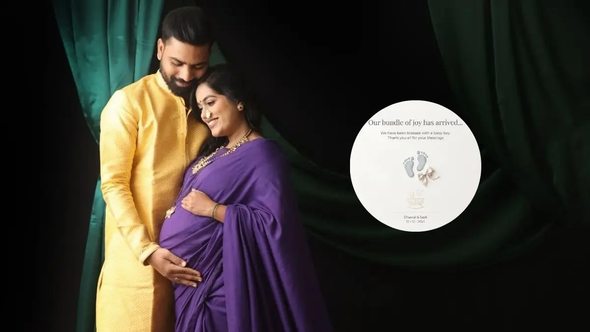 Sayli Kamble And Her Husband Dhawal Welcome First Child