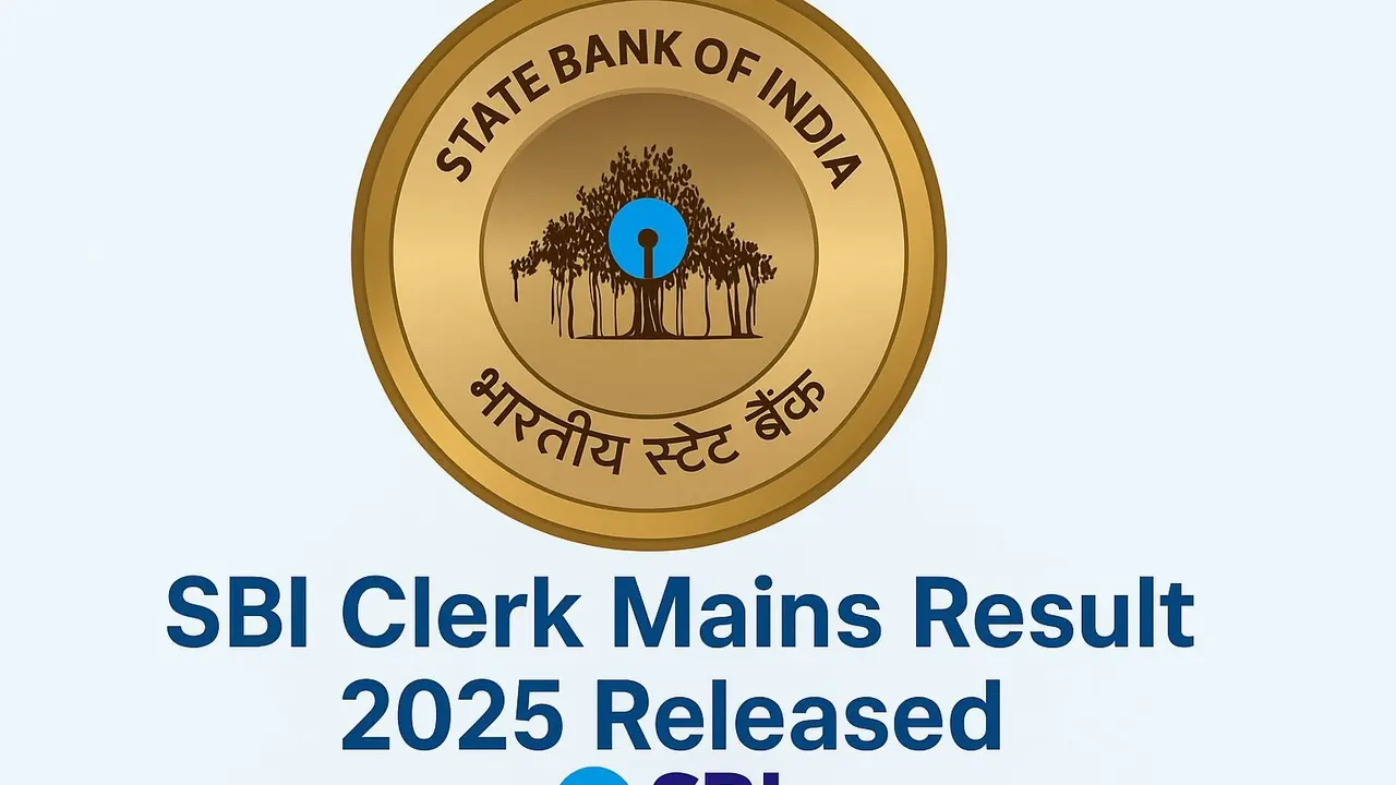 SBI Clerk Mains Result 2025 for Junior Associates Declared on sbi.co.in, Direct Link to Check Here